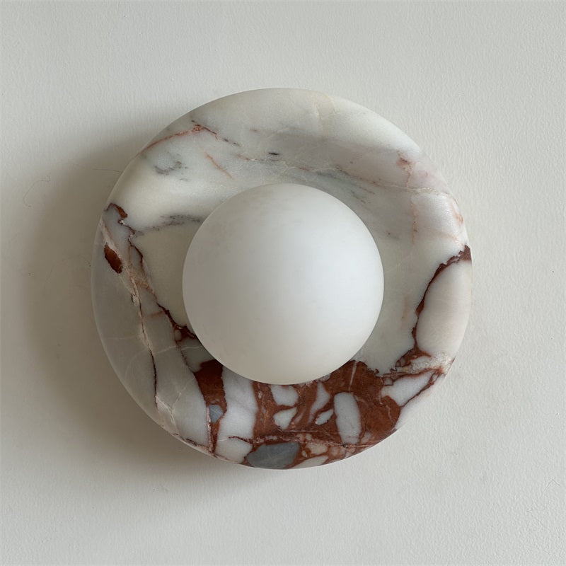 Notivuru Marble Indoor Wall Sconce