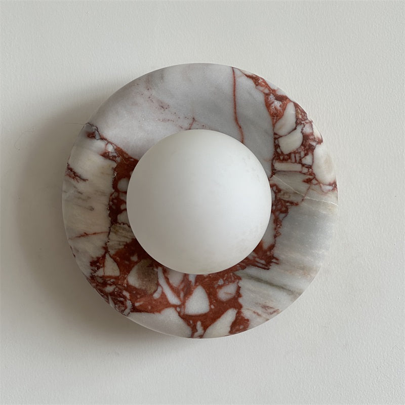Notivuru Marble Indoor Wall Sconce