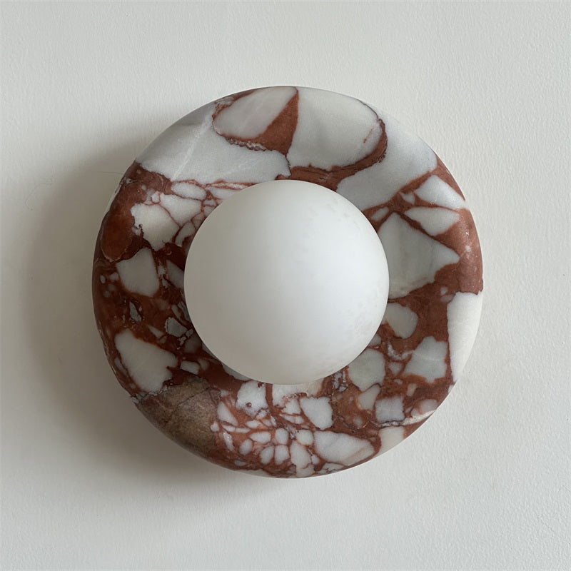 Notivuru Marble Indoor Wall Sconce