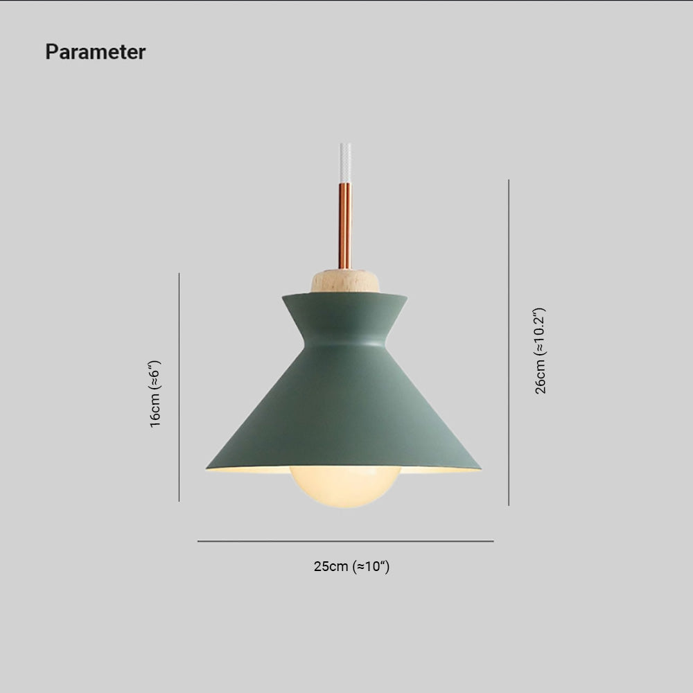 Sokapos Geometric Colorful Pendant Light, Metal, Kitchen Island