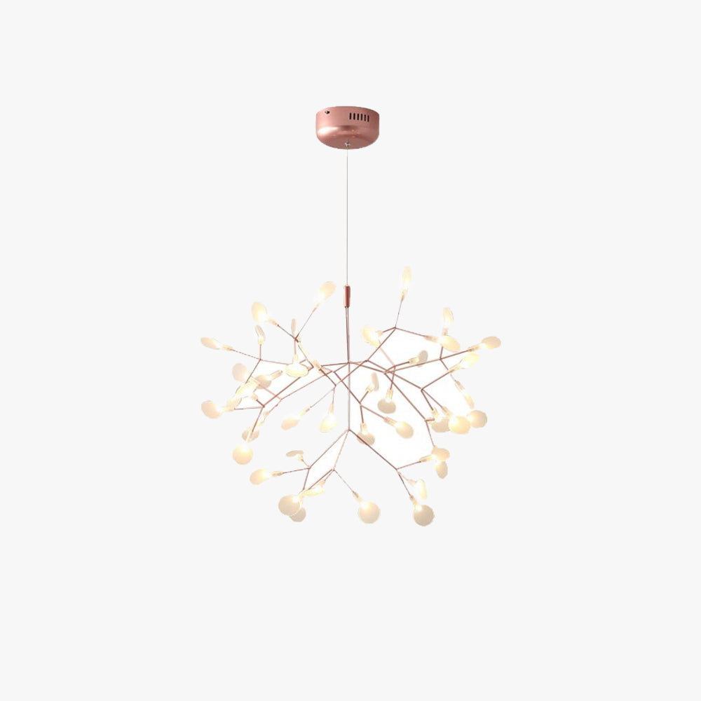 Hovepit Unique Sputnik Art Deco Firefly Chandelier. Living Room/ Bedroom