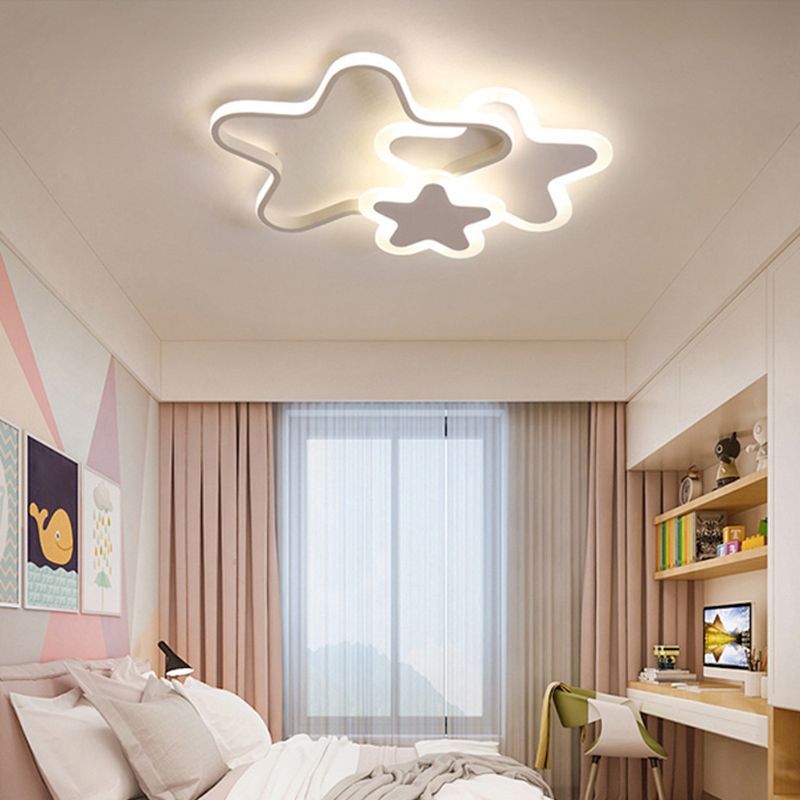 Dapumim LED Star Designer Flush Mount Ceiling Light