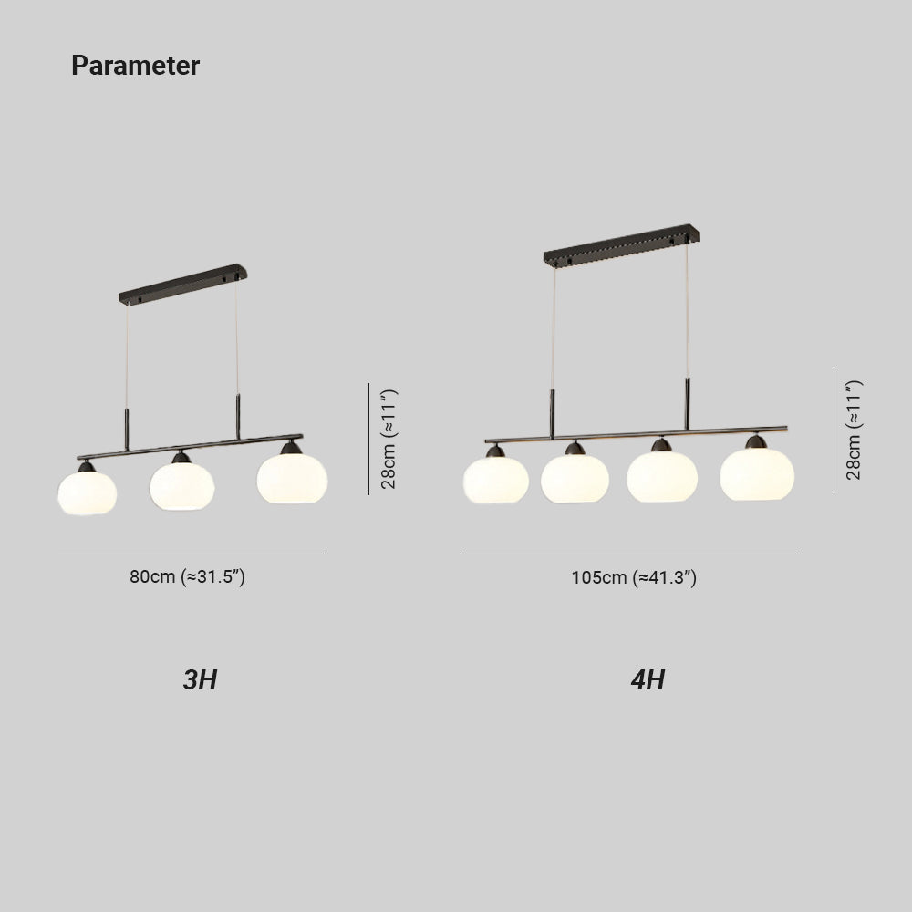Govebam Modern Nordic Simple Pendant Light, Black/Gold