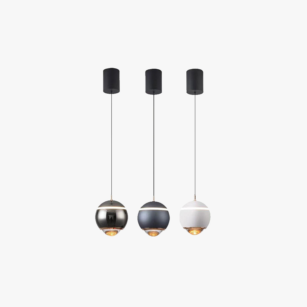 Wulalem Modern Round LED Pendant Light, Kitchen Island