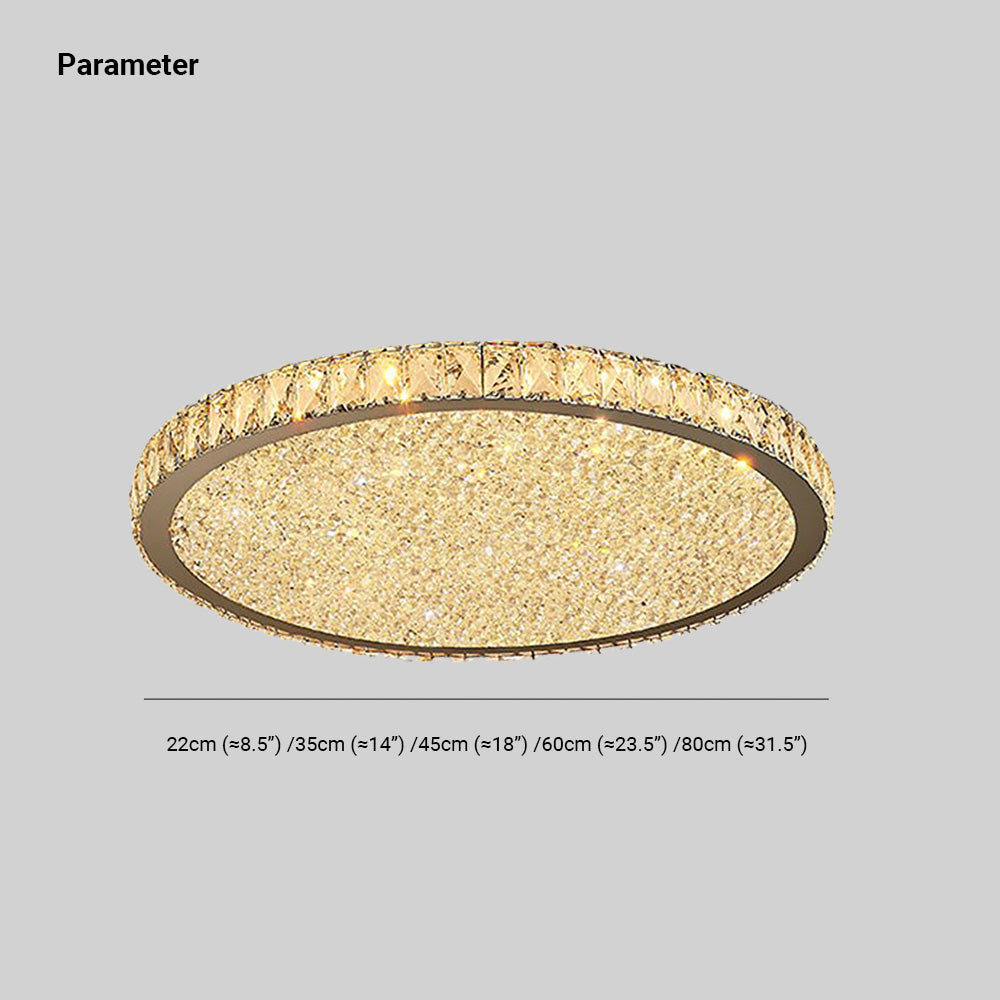 Dorven Ceiling Light Luxury Crystal-Neutral Decor