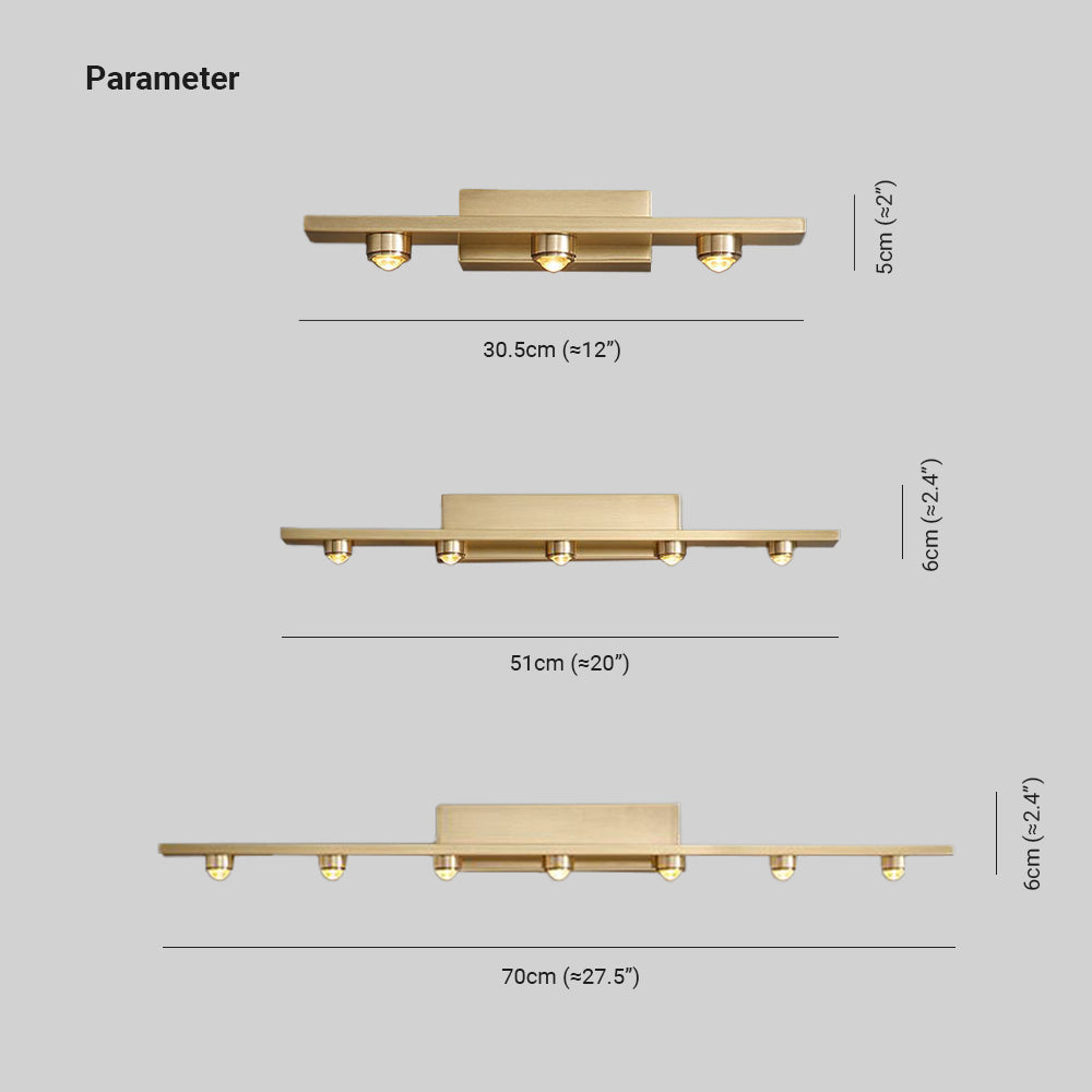 Wekeram Water Ripple Vanity Wall Lamp