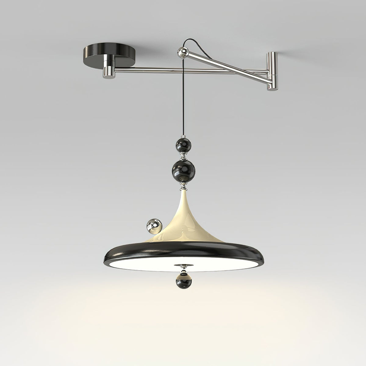 Ballora Poised Swing-Arm Pendant Lamp