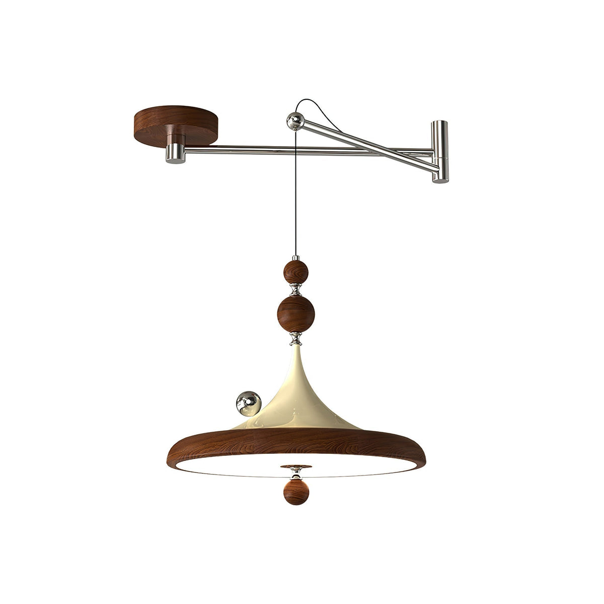 Ballora Poised Swing-Arm Pendant Lamp