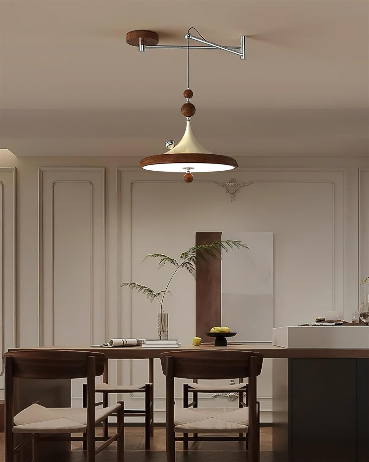 Ballora Poised Swing-Arm Pendant Lamp