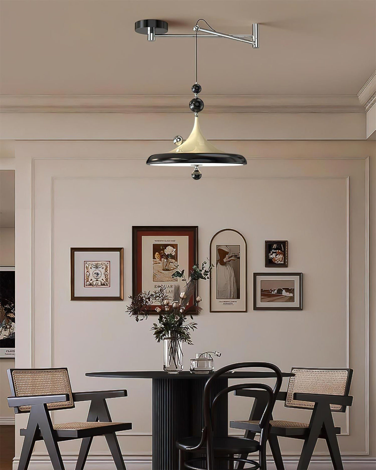 Ballora Poised Swing-Arm Pendant Lamp