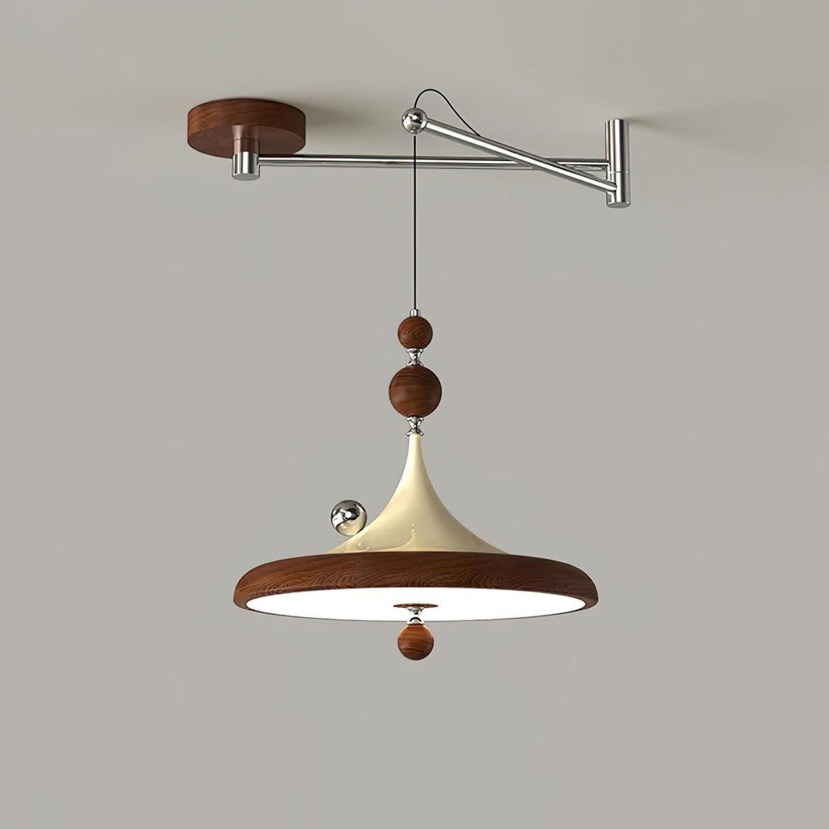 Ballora Poised Swing-Arm Pendant Lamp