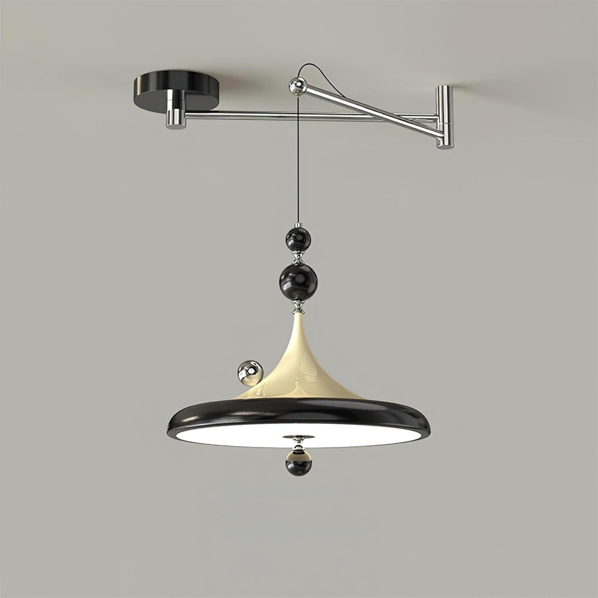 Ballora Poised Swing-Arm Pendant Lamp