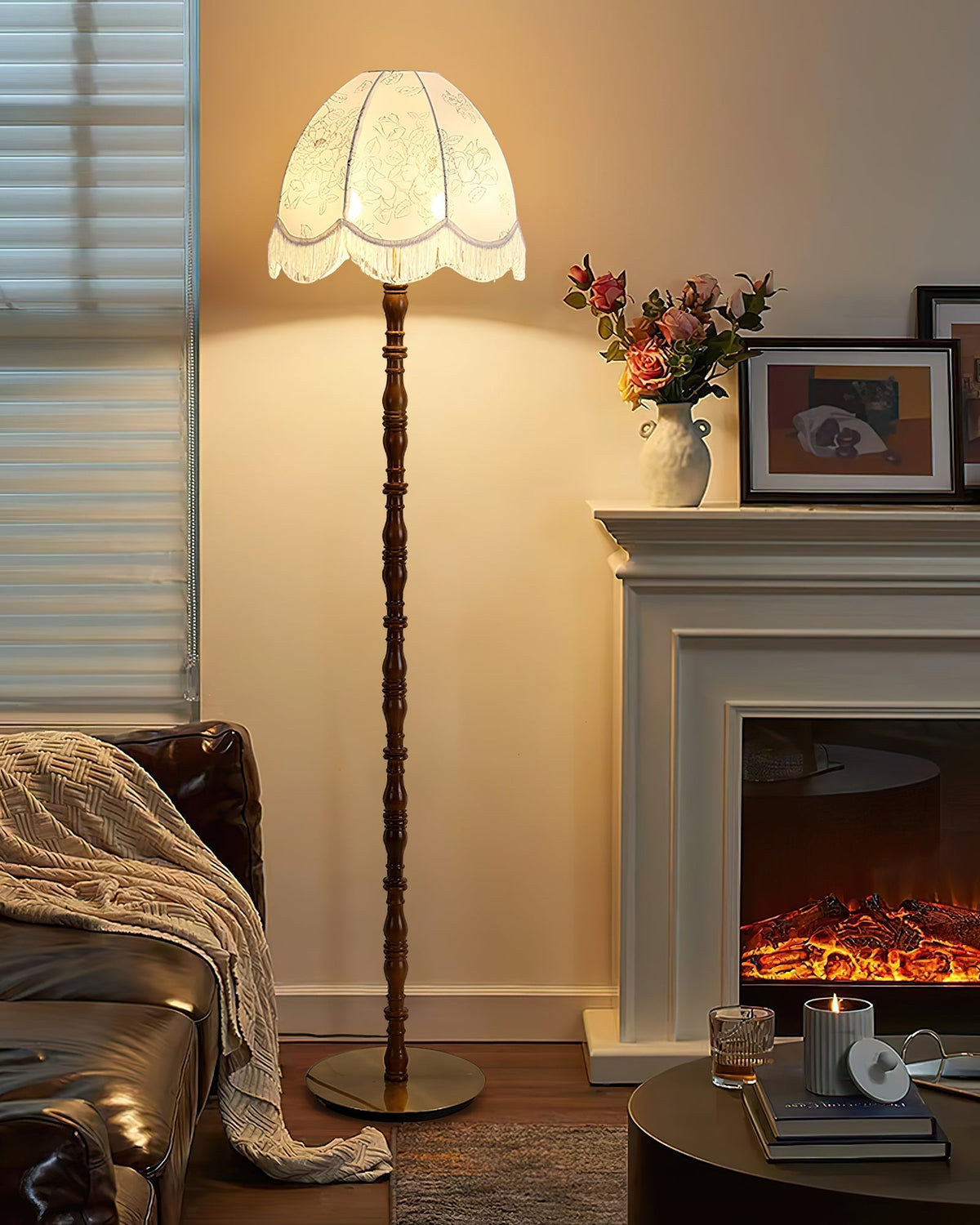 Fioeette Fabric Floor Lamp