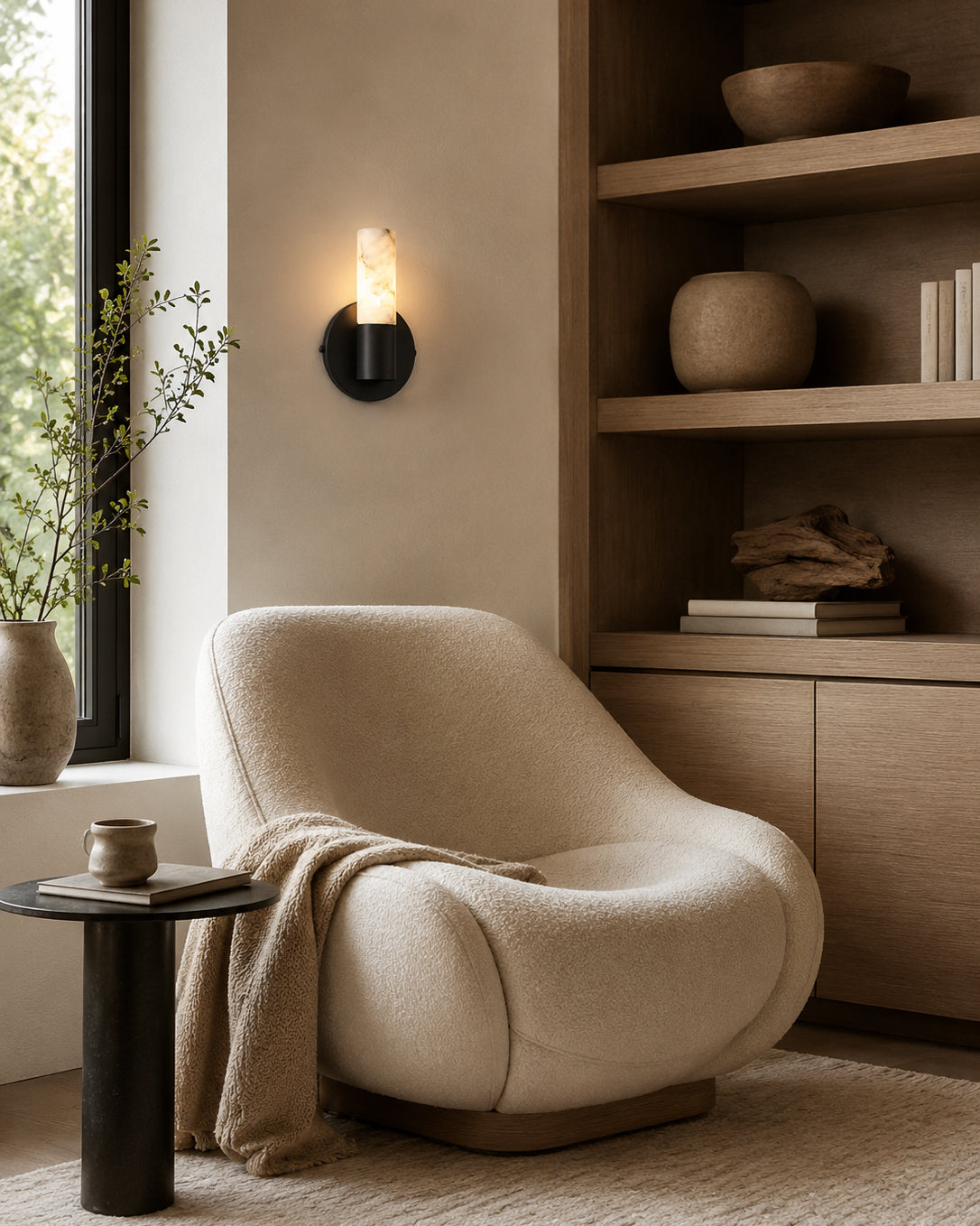 Barton Alabaster Wall Sconce