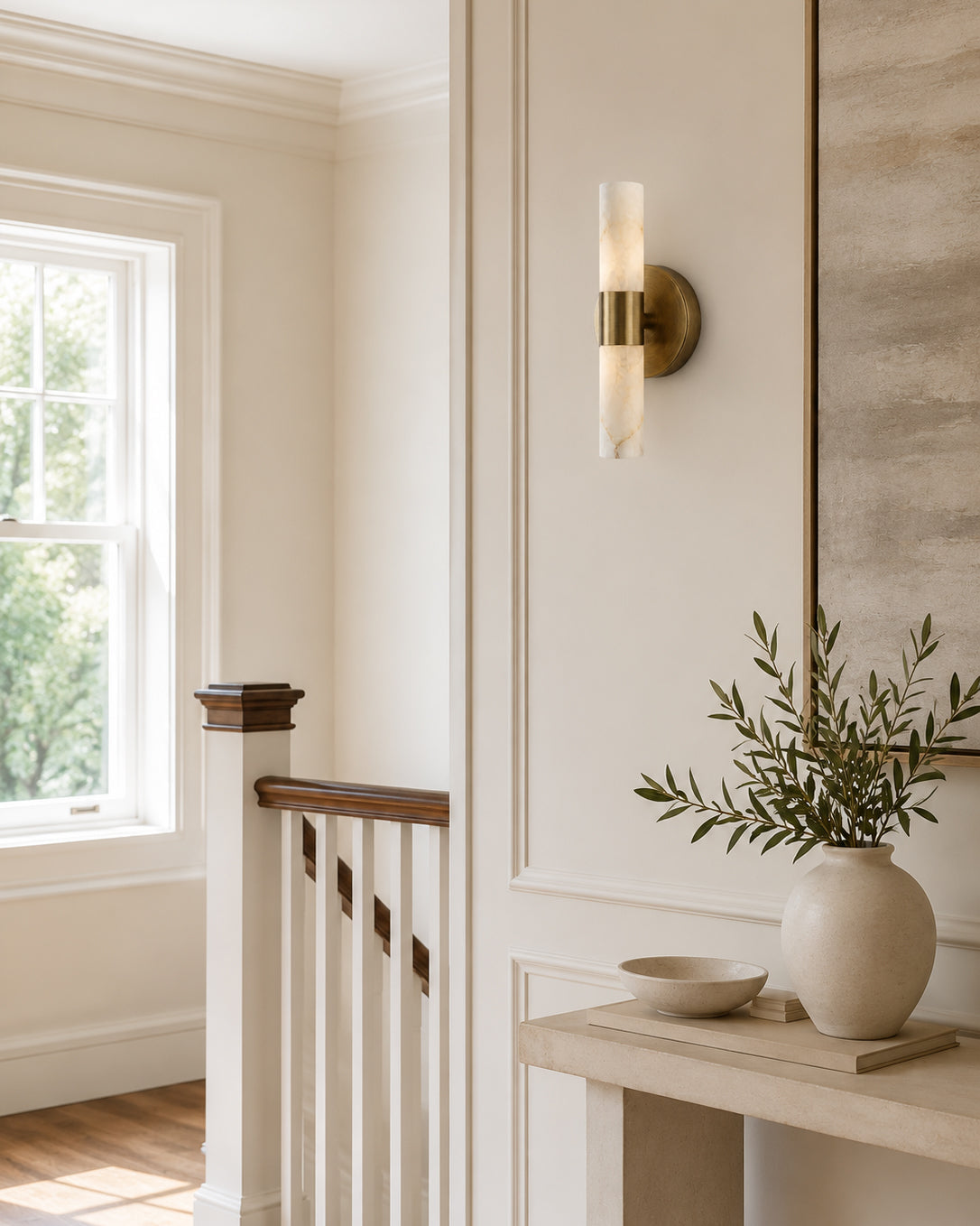 Barton Alabaster Wall Sconce