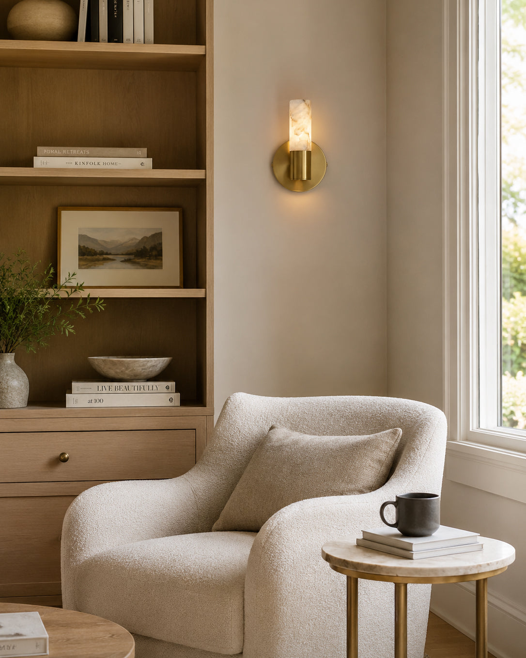 Barton Alabaster Wall Sconce