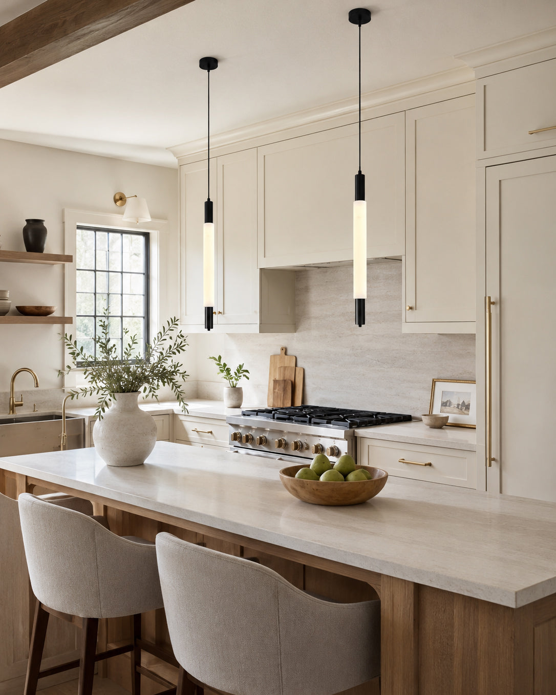 Baton Alabaster Pendant Lamp