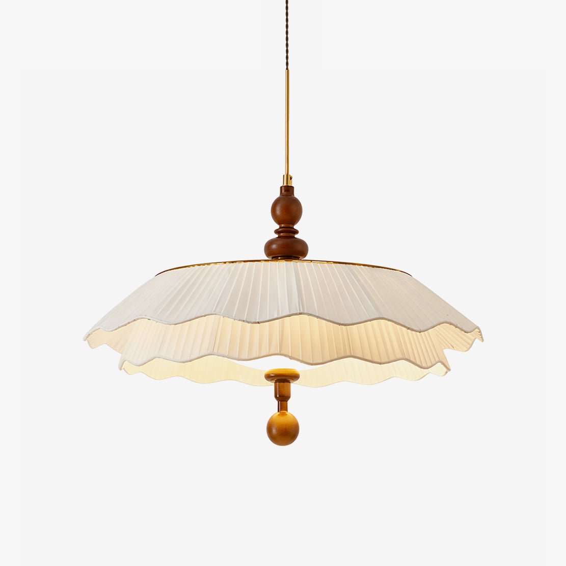 Elianor Belle Epoque Pleated Pendant Light
