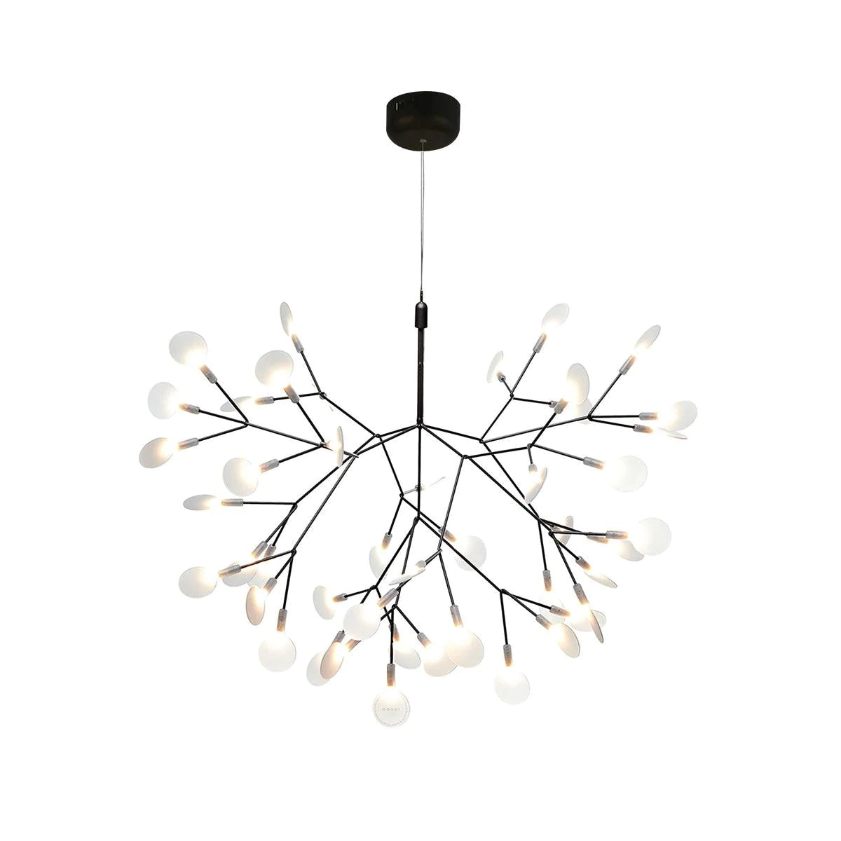 Hovepit Unique Sputnik Art Deco Firefly Chandelier. Living Room/ Bedroom
