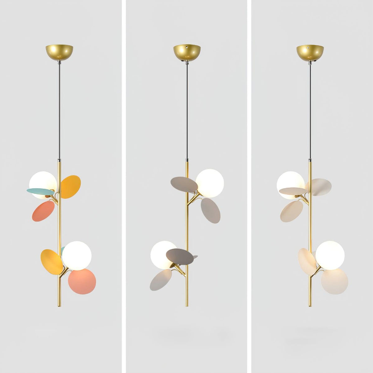 Ivphaus Glass Pendant Light
