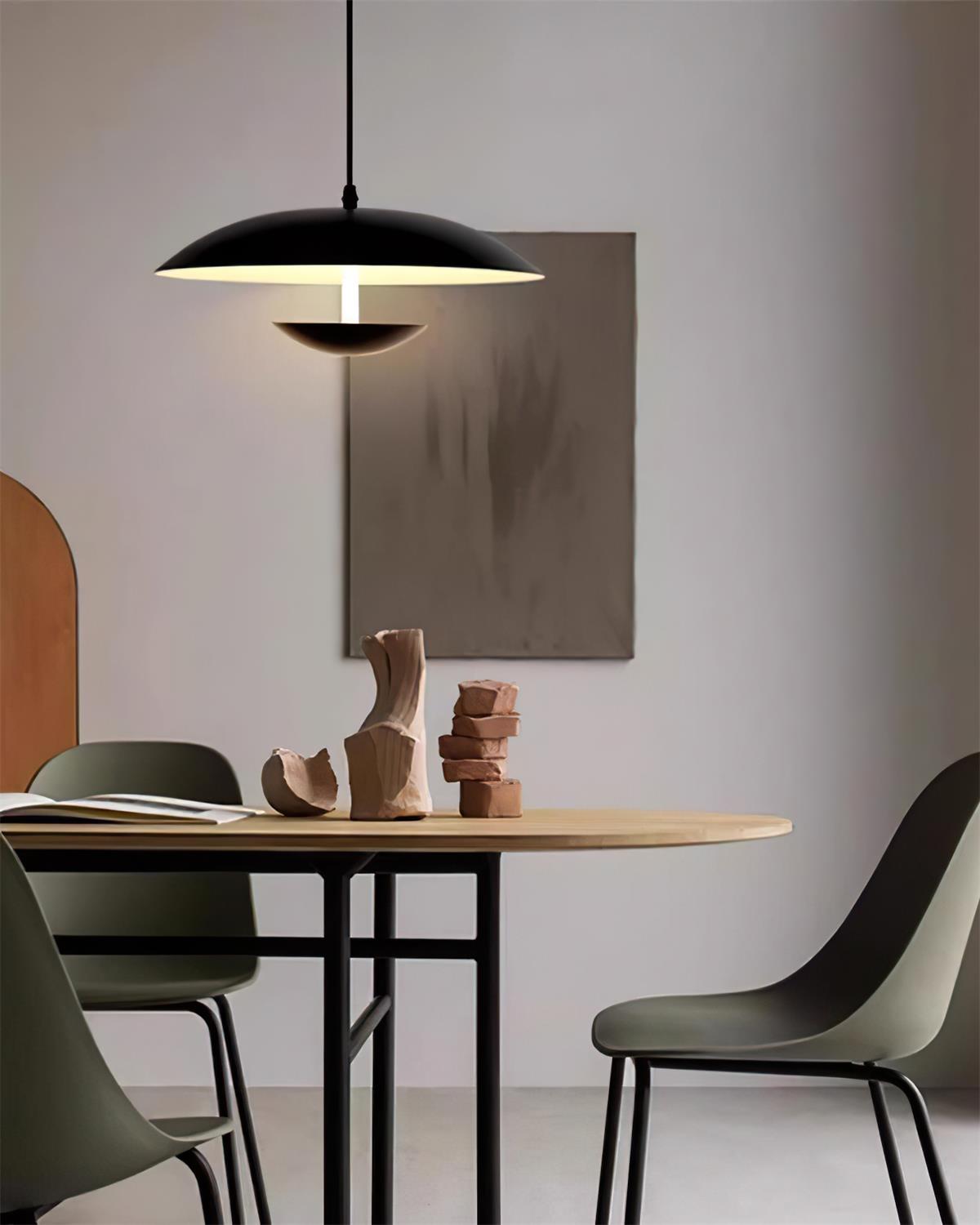 Veliina Pendant Light Black Minimalist