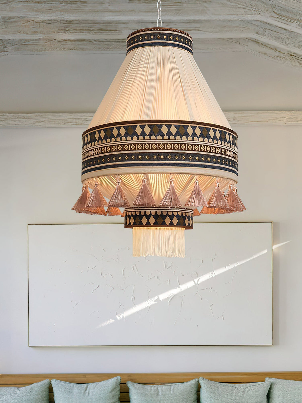 Calyce Fabric Cozy Pendant Lamp