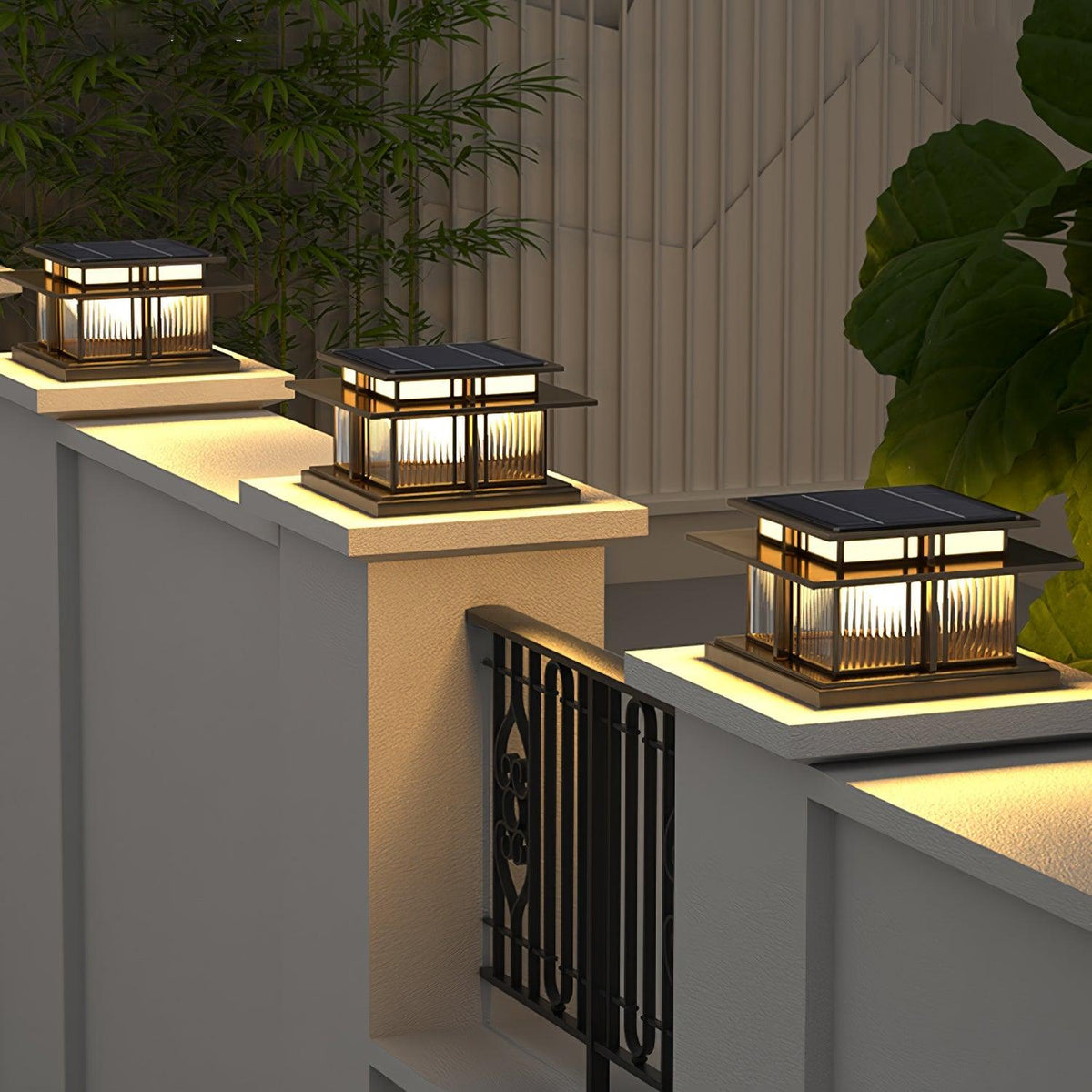 Zudapal Pillar Solar /HardWire Outdoor Light