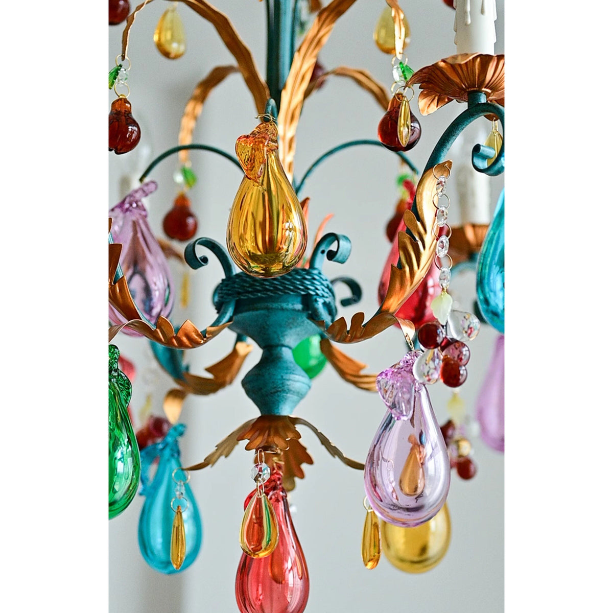 Marian Vivid Glass Chandelier