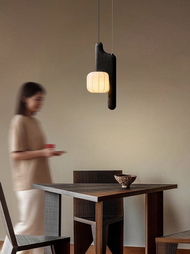 Ulverstone Fluted Paper Pendant Lamp