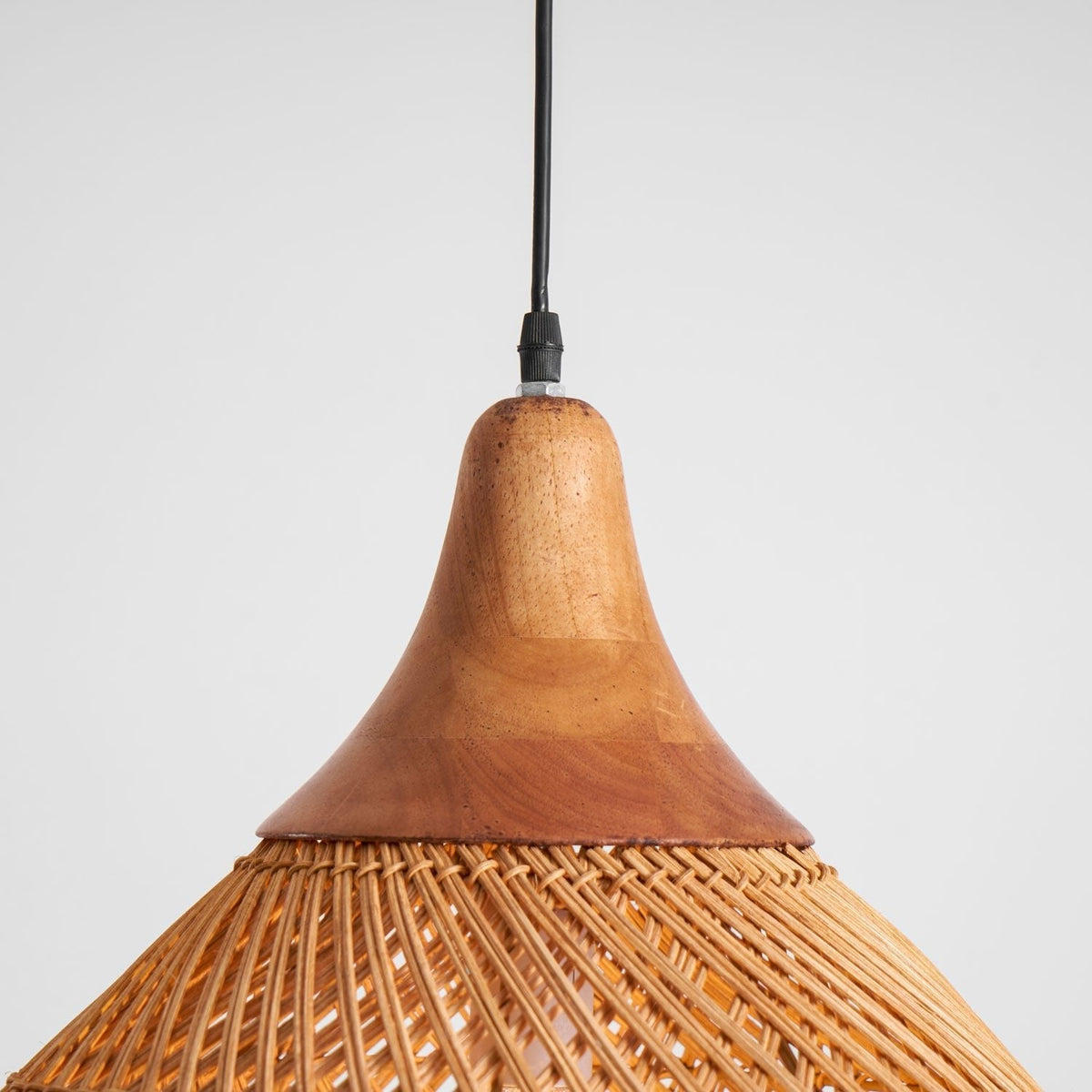 Solavn Rattan Wood Pendant Lamp