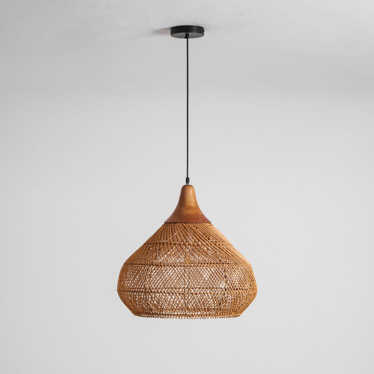 Solavn Rattan Wood Pendant Lamp