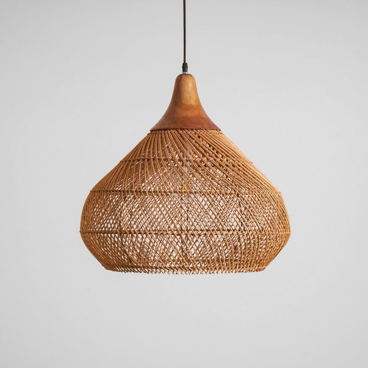 Solavn Rattan Wood Pendant Lamp