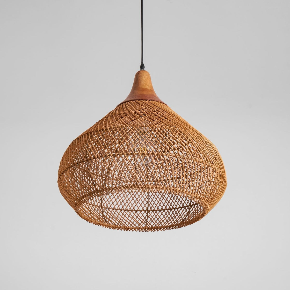 Solavn Rattan Wood Pendant Lamp