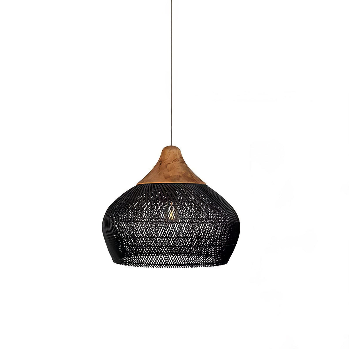 Solavn Rattan Wood Pendant Lamp