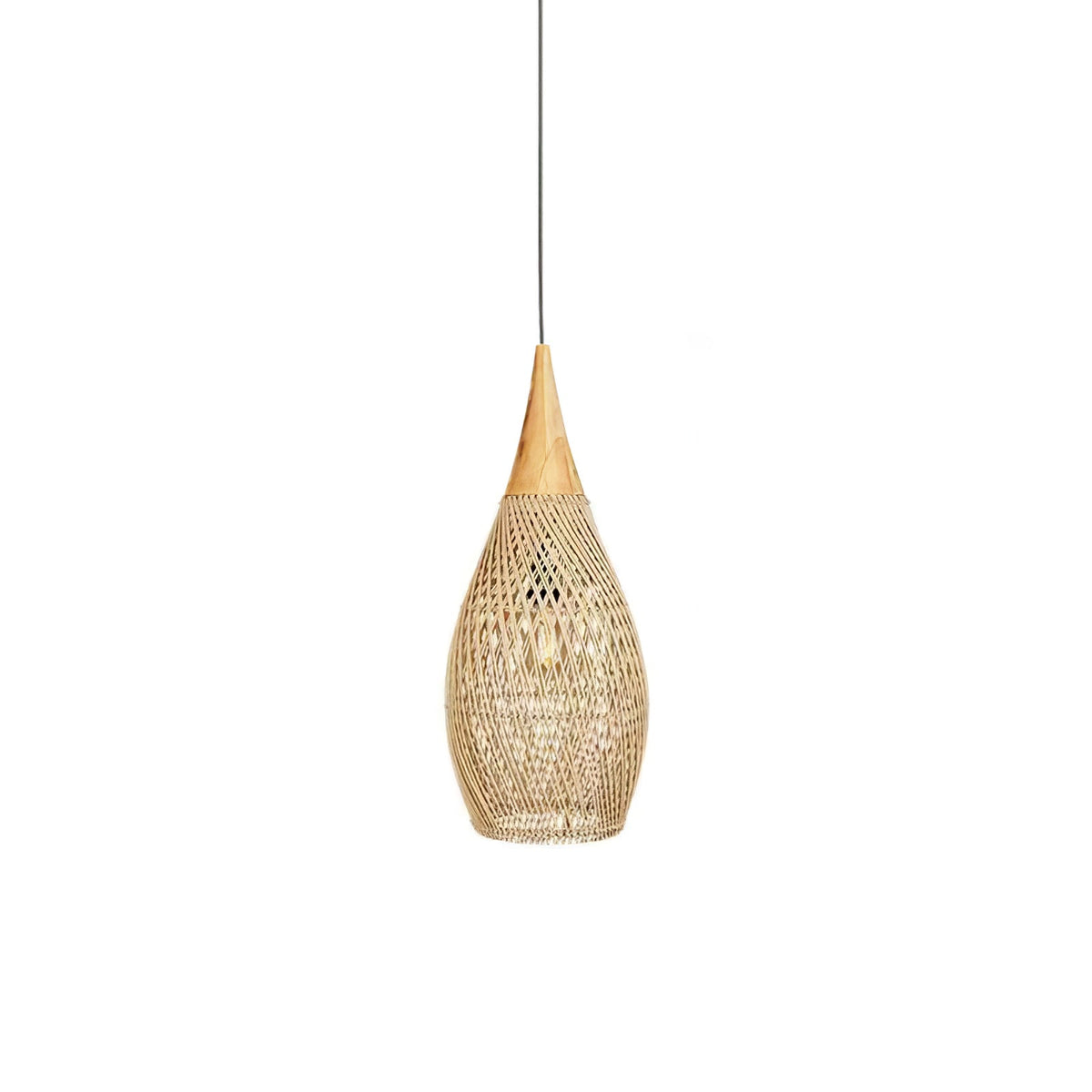 Solavn Rattan Wood Pendant Lamp