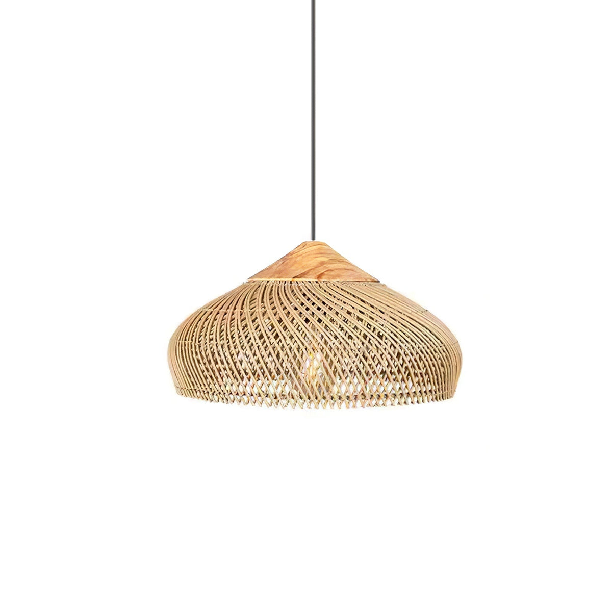 Clairstone Rattan Pendant Light