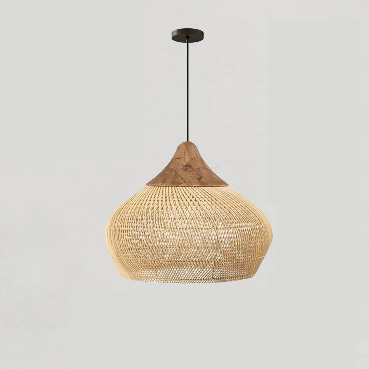 Visopam Braided Rattan Livingroom Pendant Lamp