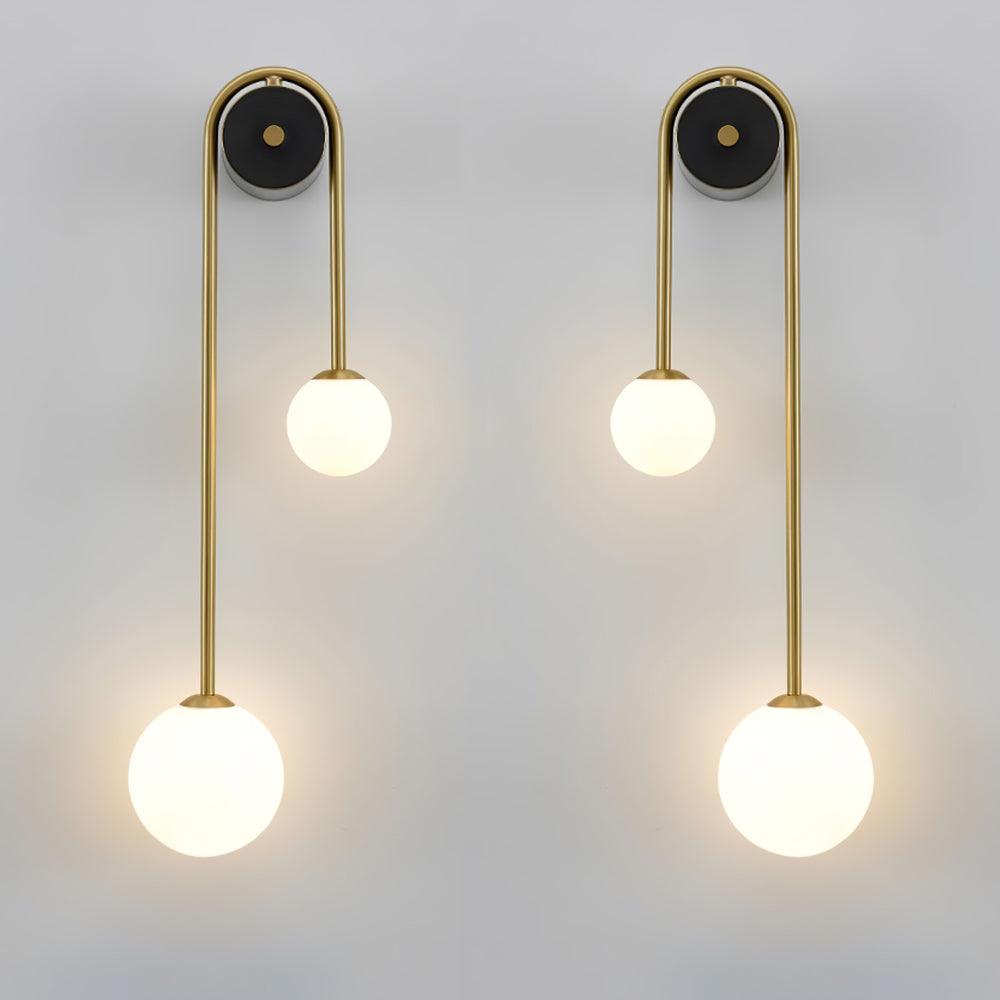 Lapavid Brass Arc Wall Light