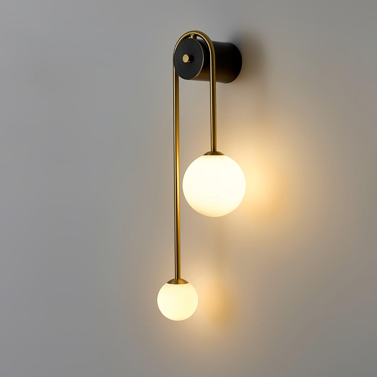 Lapavid Brass Arc Wall Light