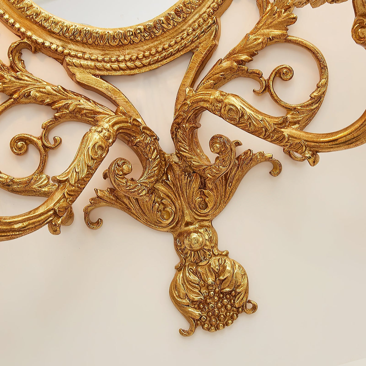 Elyndor Carved Mirror Wall Lamp
