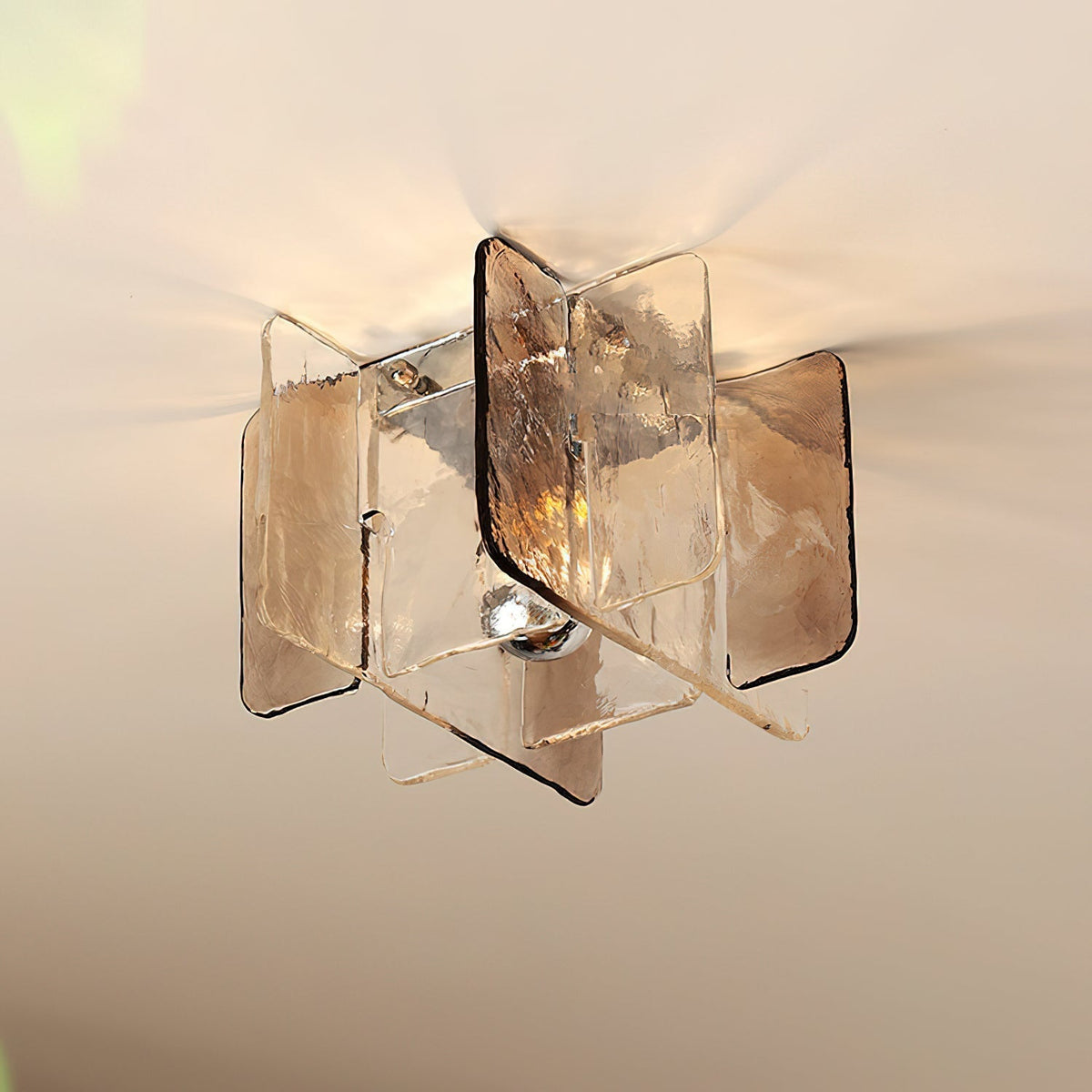 Brera Intersecting Glass Flush Mount