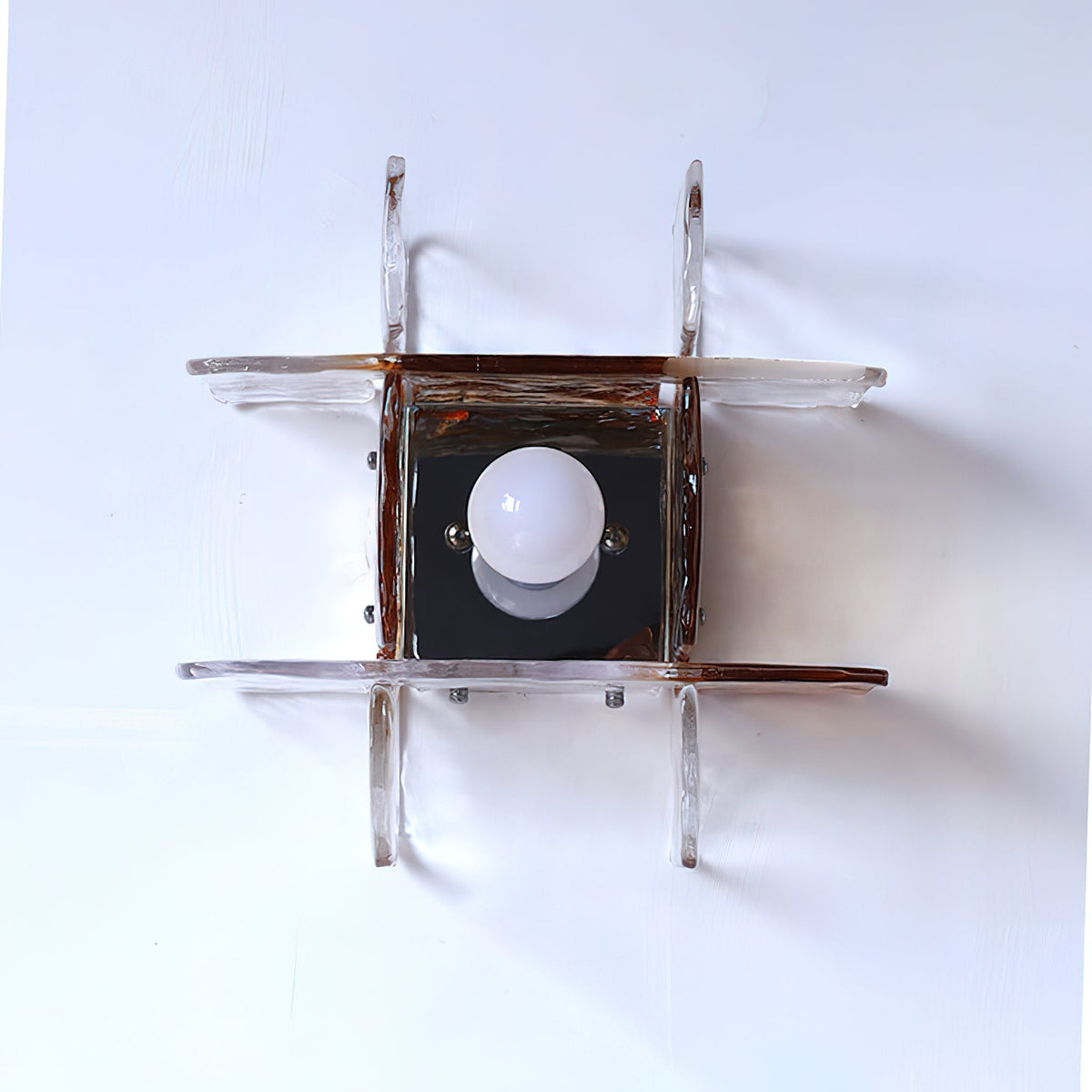 Brera Intersecting Glass Flush Mount
