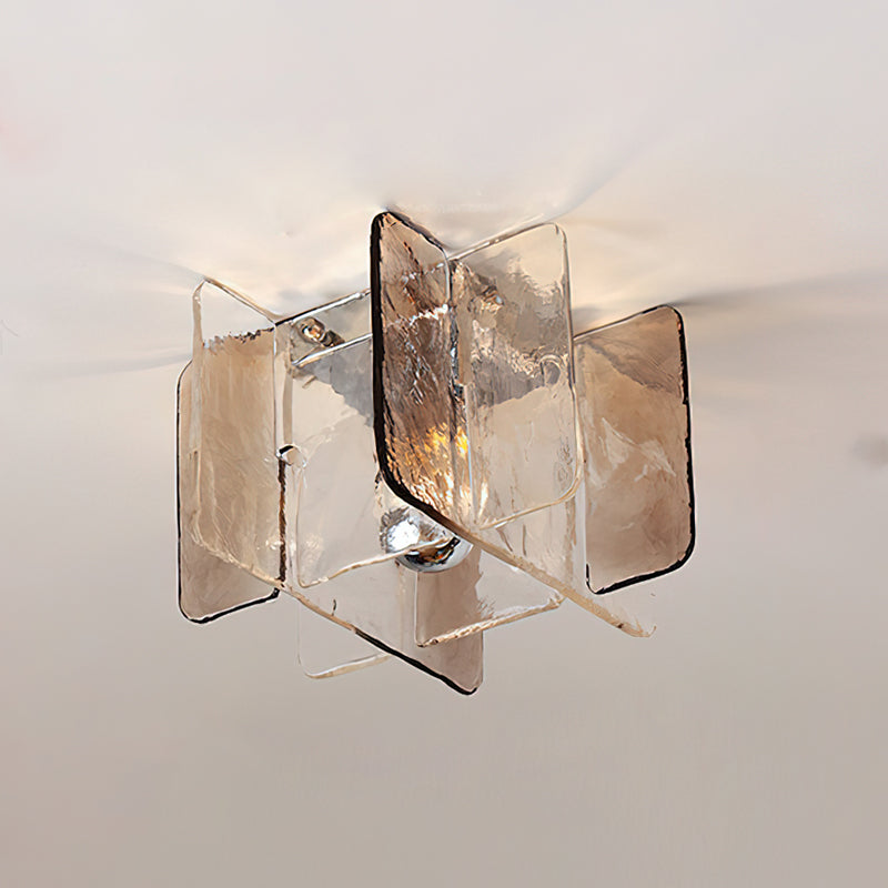 Brera Intersecting Glass Flush Mount