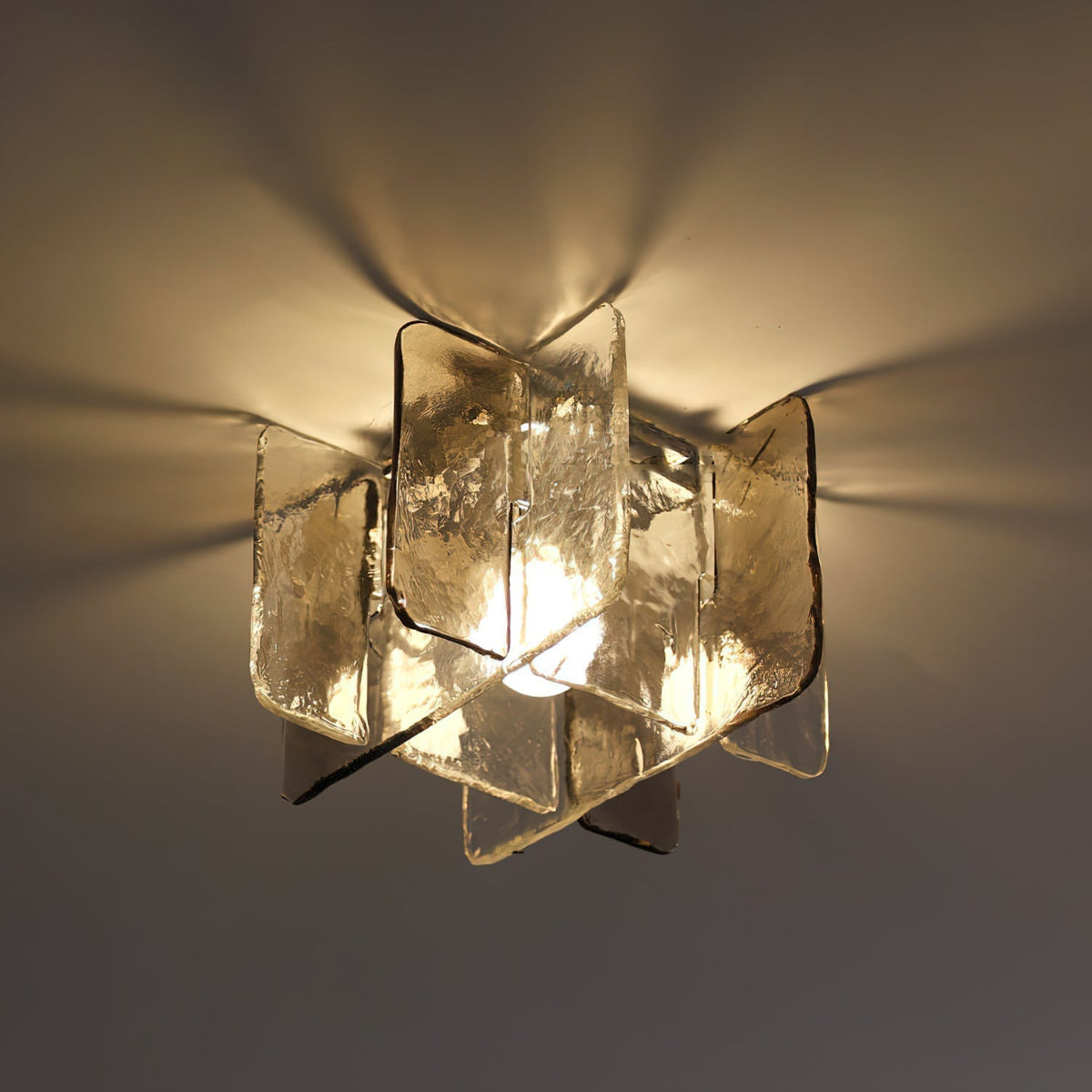 Brera Intersecting Glass Flush Mount