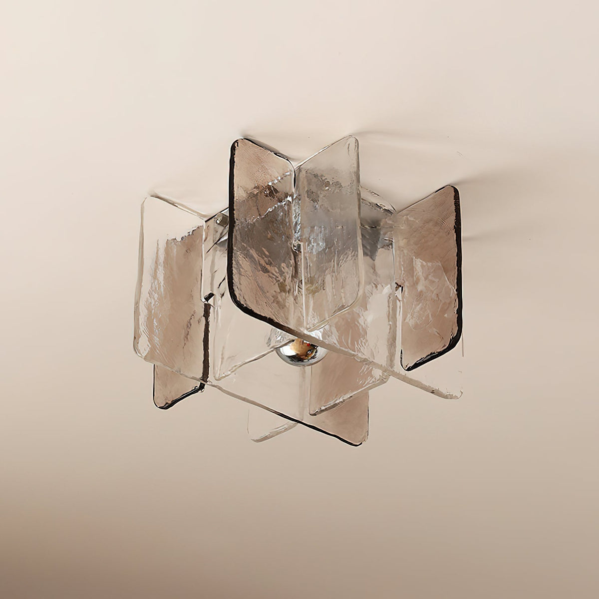 Brera Intersecting Glass Flush Mount