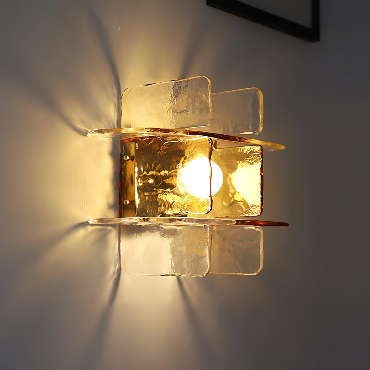 Brera Intersecting Glass Flush Mount