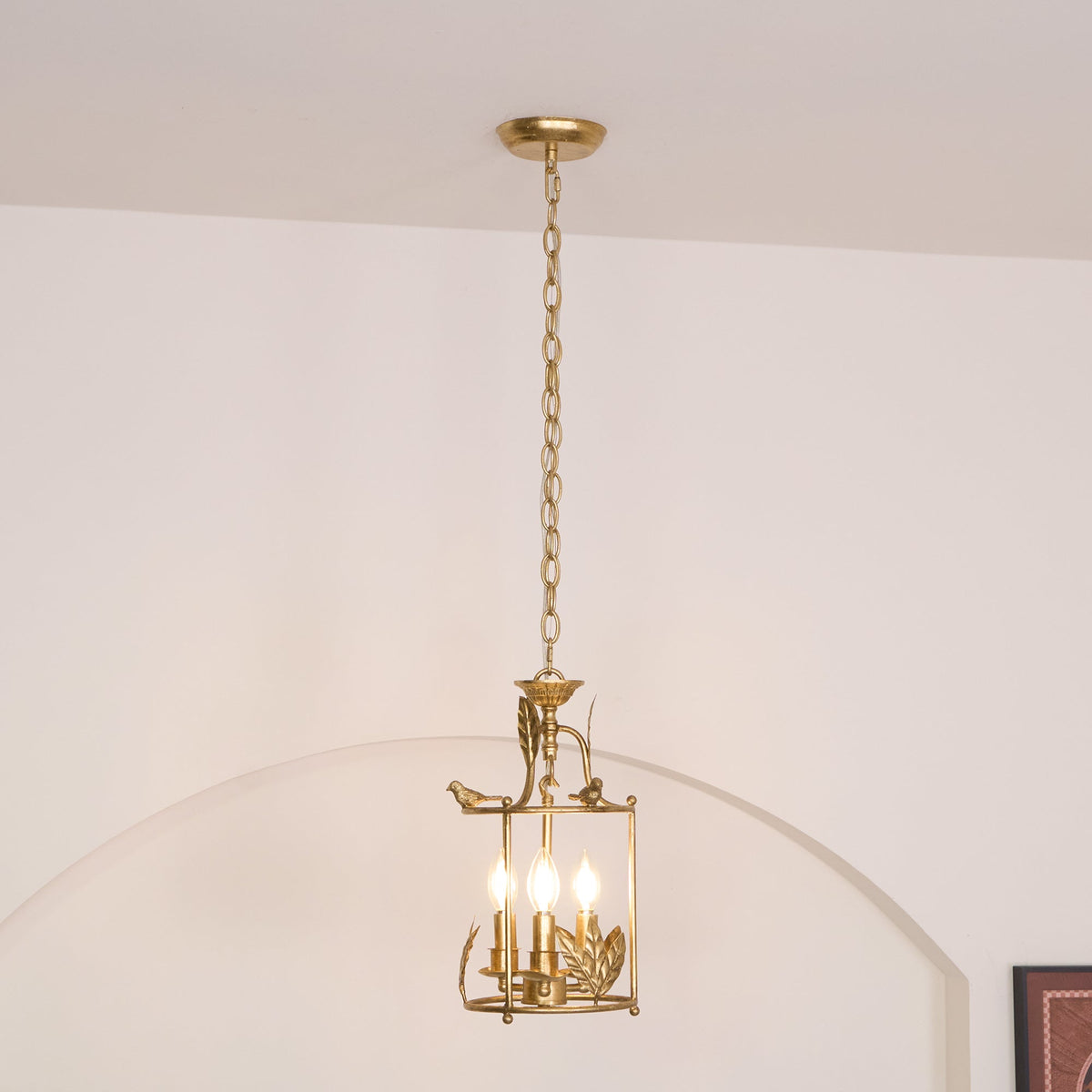 Vosuvud Lantern Pendant Lamp Baroque Style