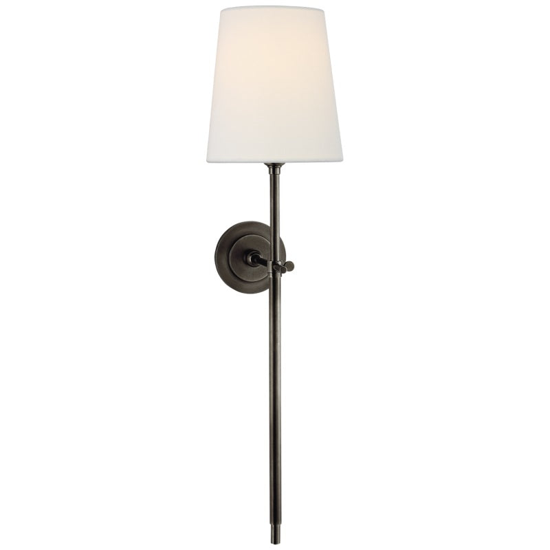 Dotores Wall Lamp Brass Fabric