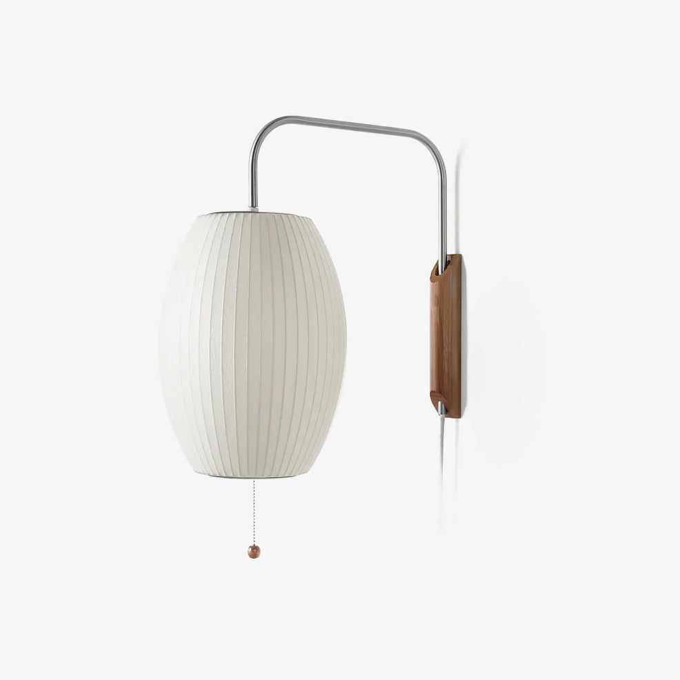 Aldinira Wall Sconce Walnut Ball