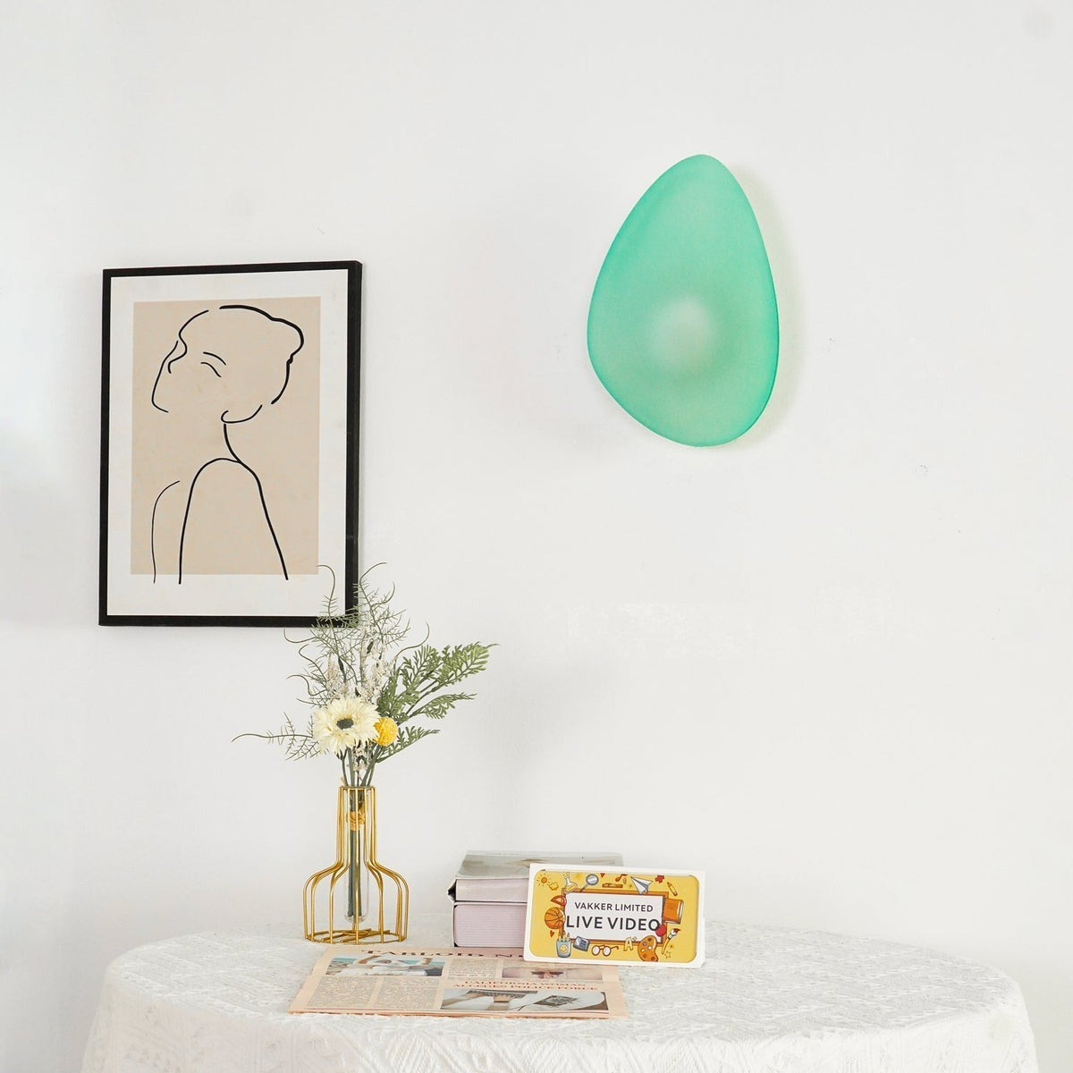 Topokes Bubble Glass Wall Lamp